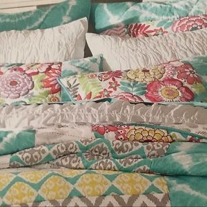 Pottery Barn Ruched Duvet Cover